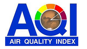 Looks like the Air Quality Index on Mars has maxed out. What is that color? Dried blood-red is the new orange?