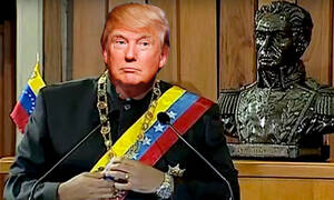 Donald Trump is no Nicholas Maduro, but Trump is a corrupt leader who would clearly would like to be a dictator