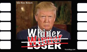 From his inital loss in the 2016 Iowa Republican primary to winning the nomination and the presidency, Donald Trump has become the "sorest winner."